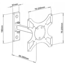 Кронштейн для телевизора Techly ICA-LCD 2901WH 19
