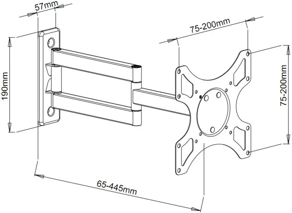Кронштейн для телевизора Techly ICA-LCD 2903 19