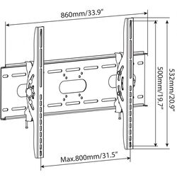Кронштейн для телевизора Techly ICA-PLB 890 42