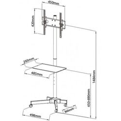 Кронштейн для телевизора Techly ICA-TR21 23