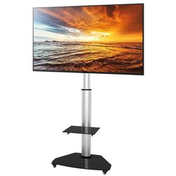 Мобильная подставка для телевизора Techly ICA-TR3SL (Silver/Black) Thumb