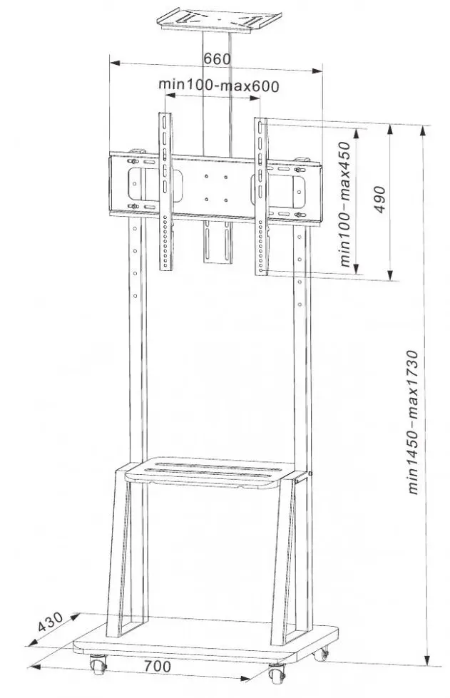 Подставка для телевизора Techly ICA-TR33 32