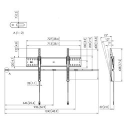 Кронштейн для информационных дисплеев Vogel'S PFW4710 55-65