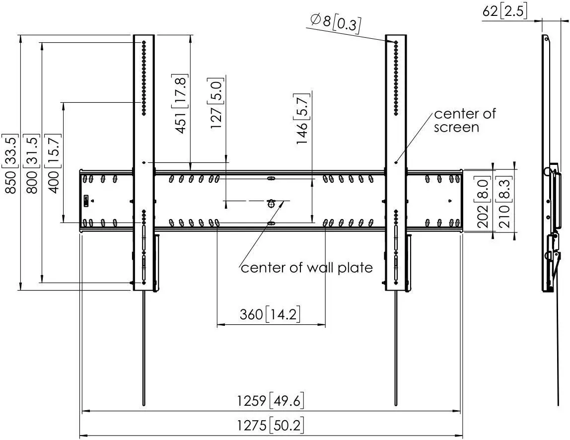 Кронштейн для телевизора Vogel's PFW6910 (Black) - 9
