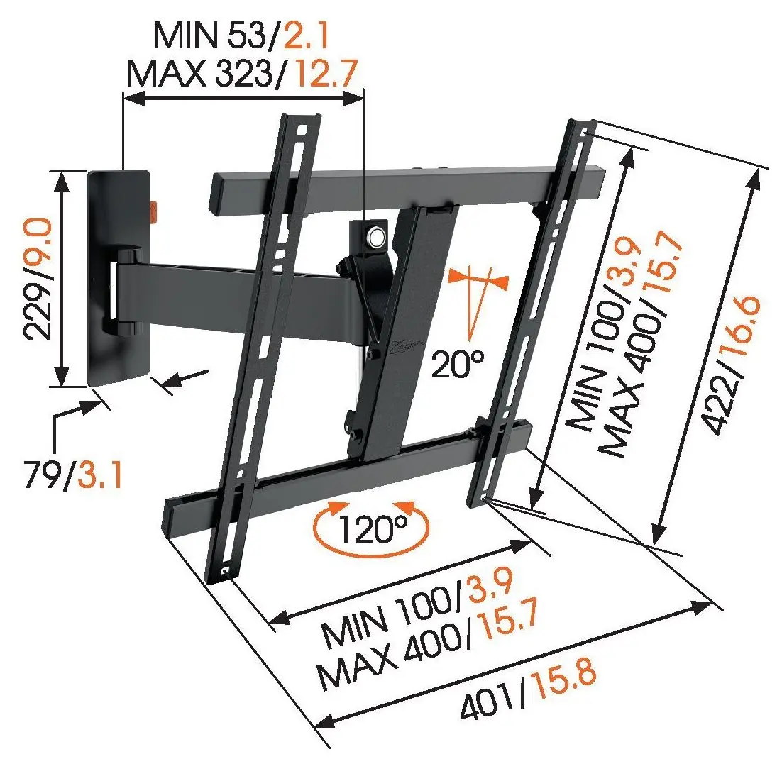Кронштейн для телевизора Vogel'S W52070 32-55