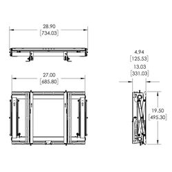 Suport pentru perete video Vogel'S PFW6870 37-65