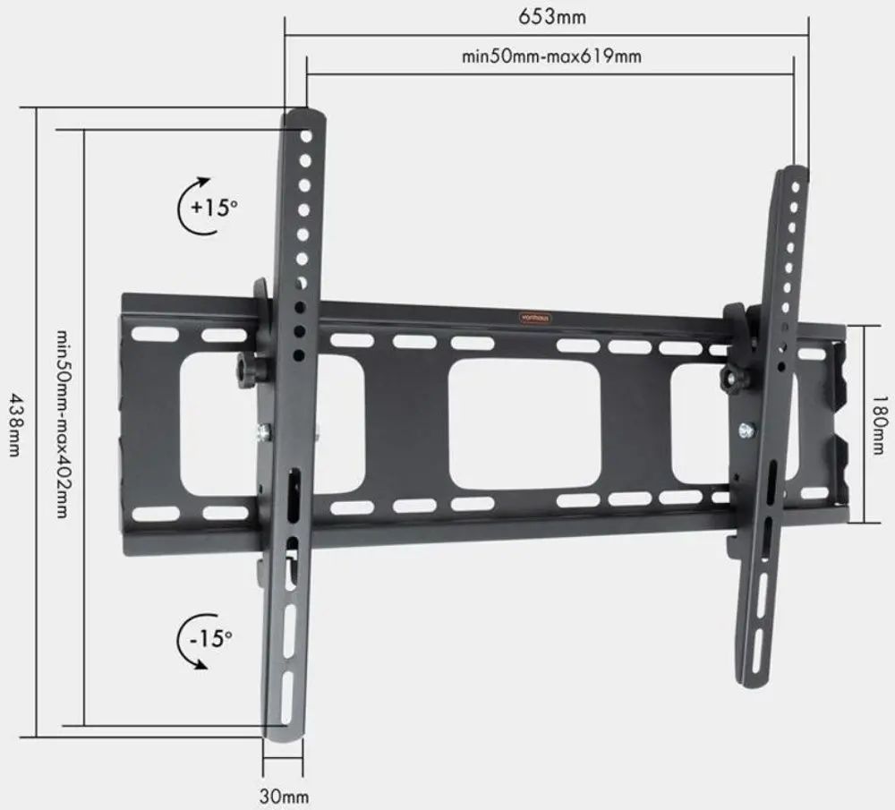 Кронштейн для телевизора VonHaus 3005004 32-70