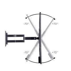 Кронштейн для телевизора VonHaus 3005024 13-27 (Black) Thumb