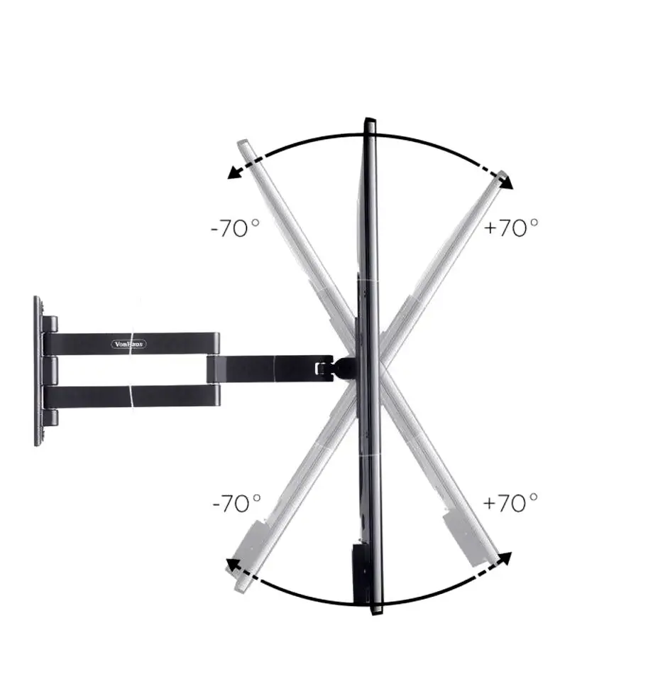 Кронштейн для телевизора VonHaus 3005024 13-27 (Black) - 2