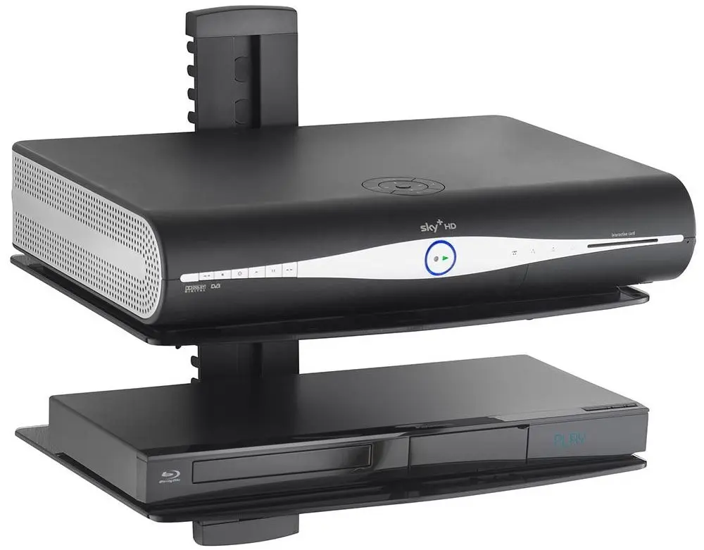 Raft pentru dispozitive multimedia VonHaus 3005034 (Black) - 4