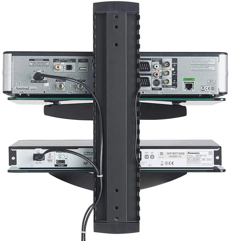 Raft pentru dispozitive multimedia VonHaus 3005034 (Black) - 5