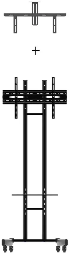 Stand pentru panou informativ Blackmount BM-T15A + MB-7901 (Black)