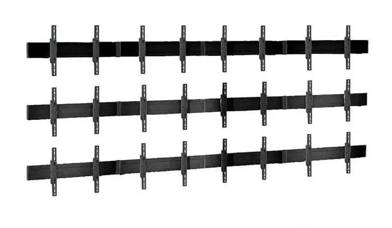 Suport perete video Vogel's VideoWALL 4х3 (Black)