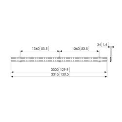 Suport perete video Vogel's VideoWall 4x4 (Black) Thumb