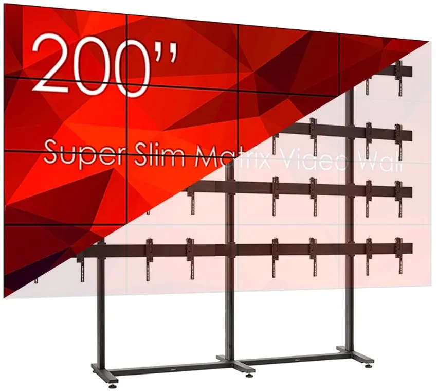 Стойка для видеостены Vogel's FVW4455 4x4 (Black)