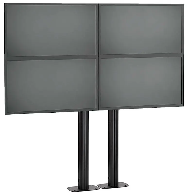 Stand perete video Vogel's VideoWall Combo 2x2 (Black)