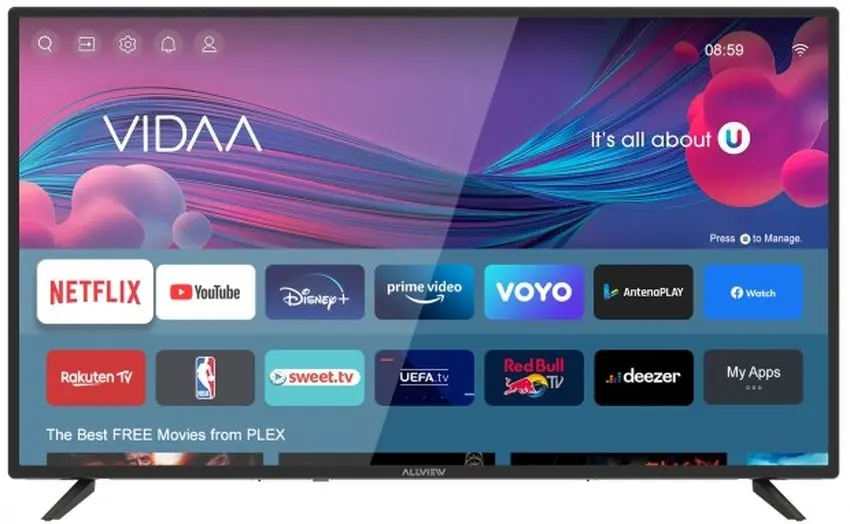 Телевизор Allview FHD Smart 40iPlay6000-F/1 (Black)