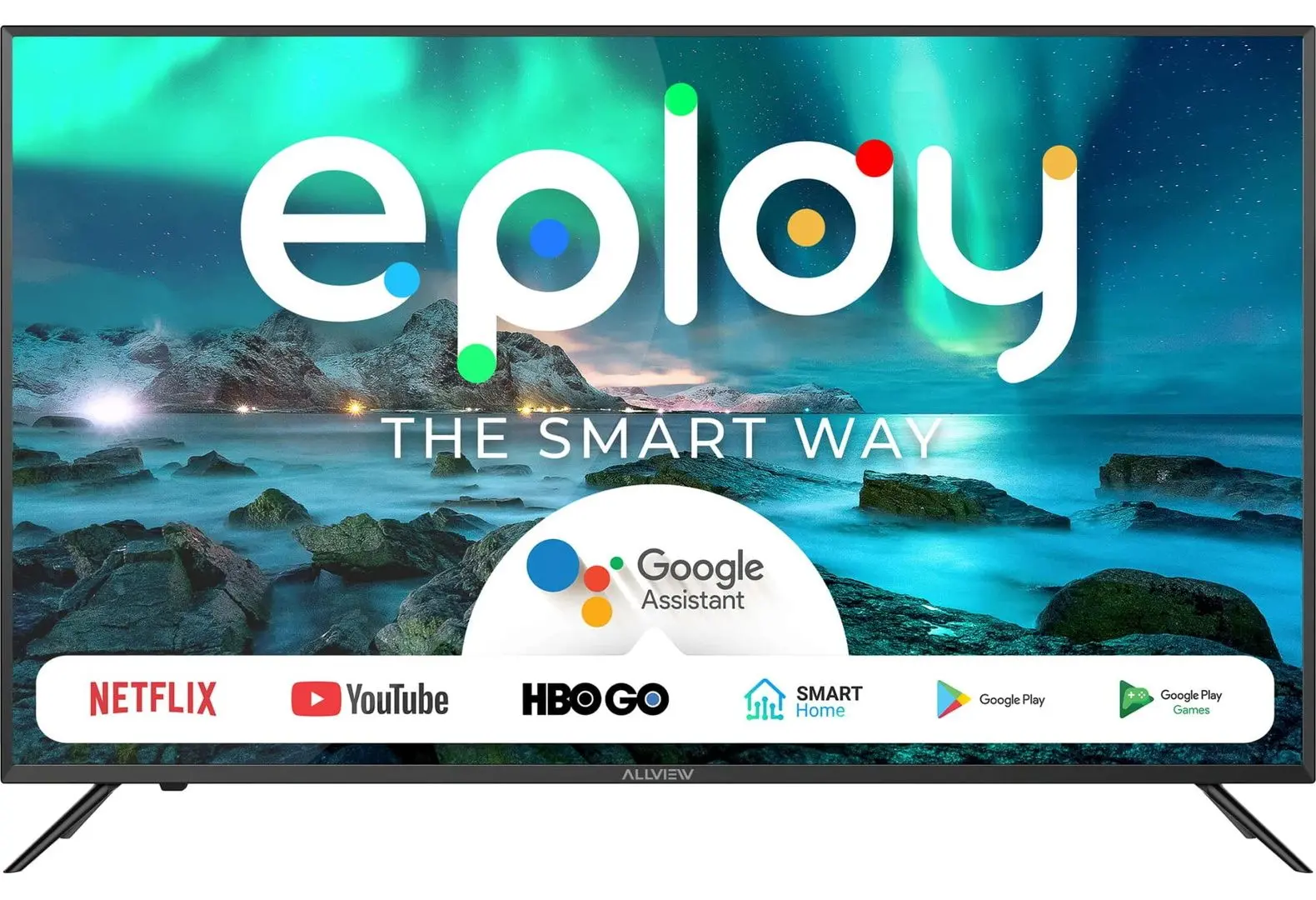 Телевизор Allview 4K UHD Smart 43EPLAY6000 (Black)