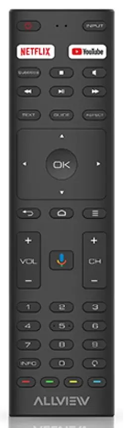 Телевизор Allview 4K UHD Smart QL65ePlay6100-U (Black/Silver) - 4