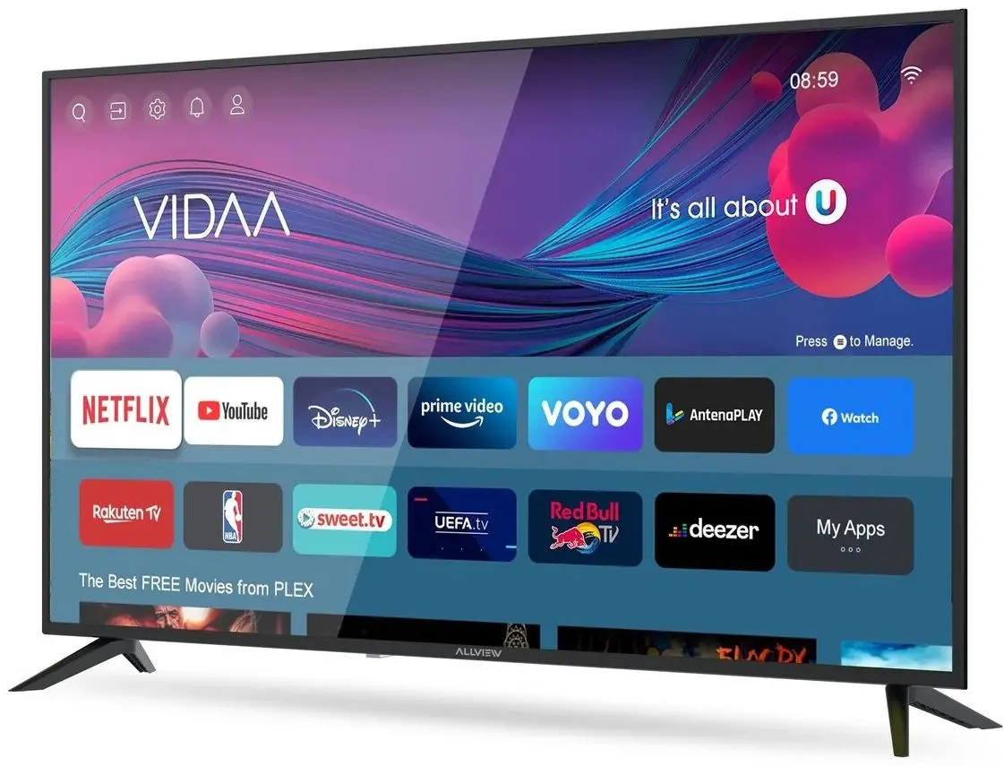 Телевизор Allview 4K UHD Smart 50iPlay6000-U (Black) - 2
