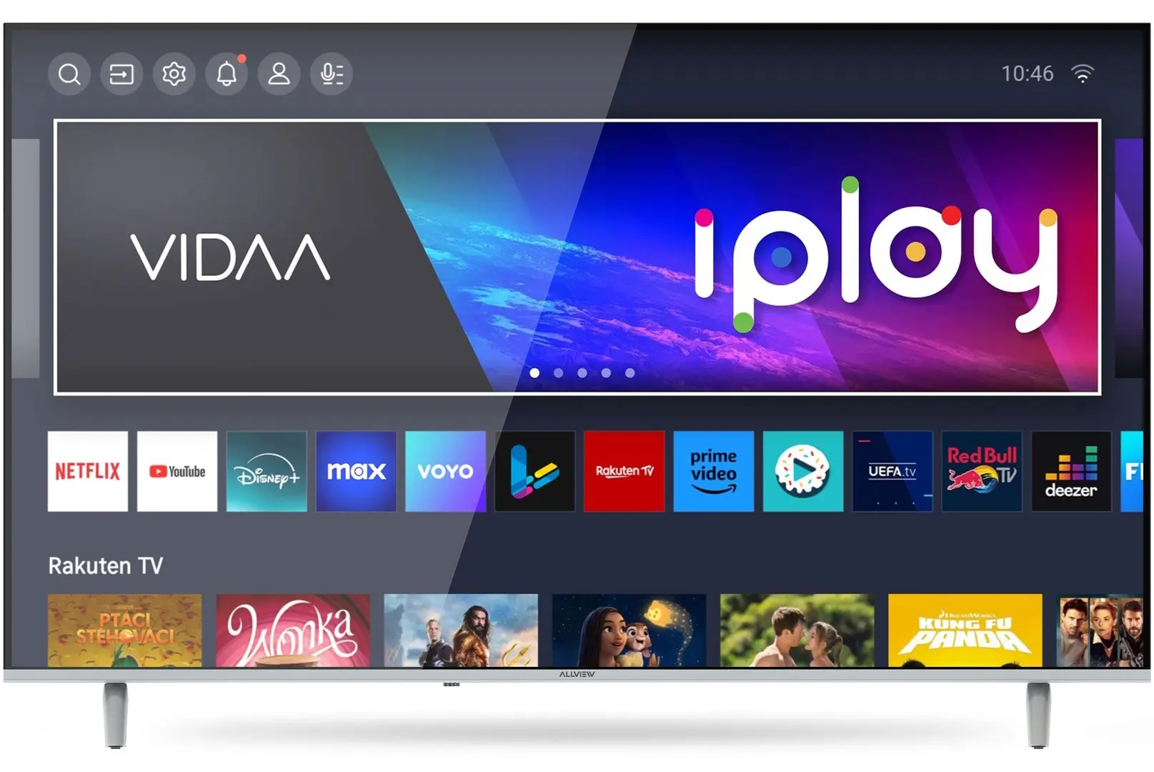 Телевизор Allview 55IPLAY6300-U LED 4K Smart (Black)