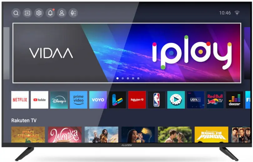 Телевизор Allview QL43IPLAY6200-U QLED 4K Smart (Black)