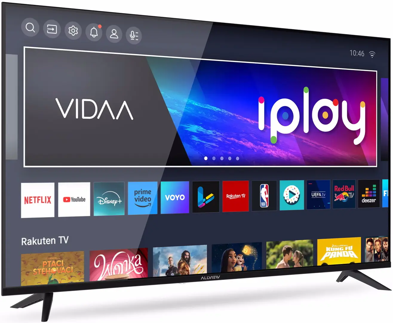 Телевизор Allview QL50IPLAY6200-U QLED 4K Smart (Black)