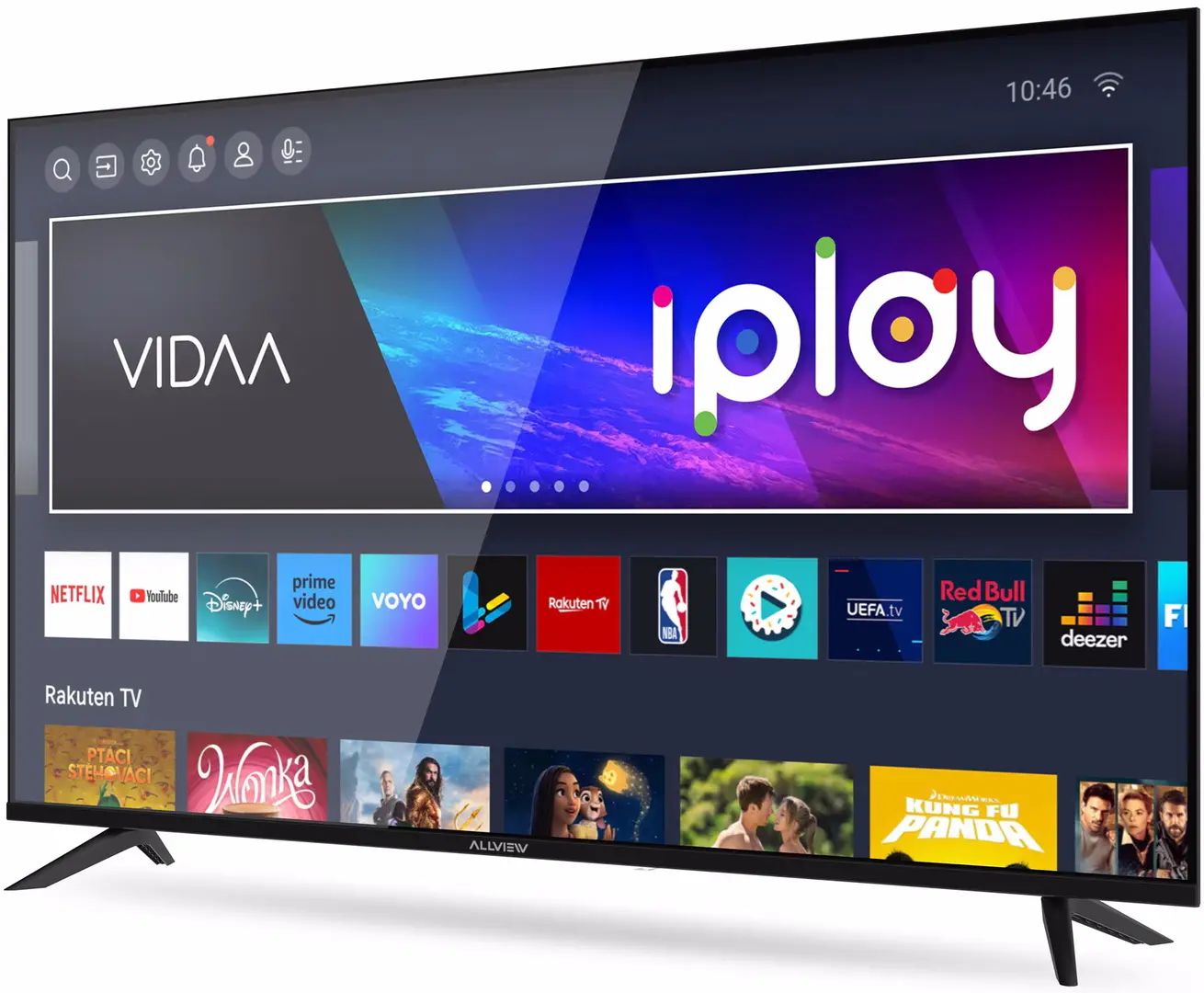 Televizor Allview QL55IPLAY6200-U QLED 4K Smart (Black)