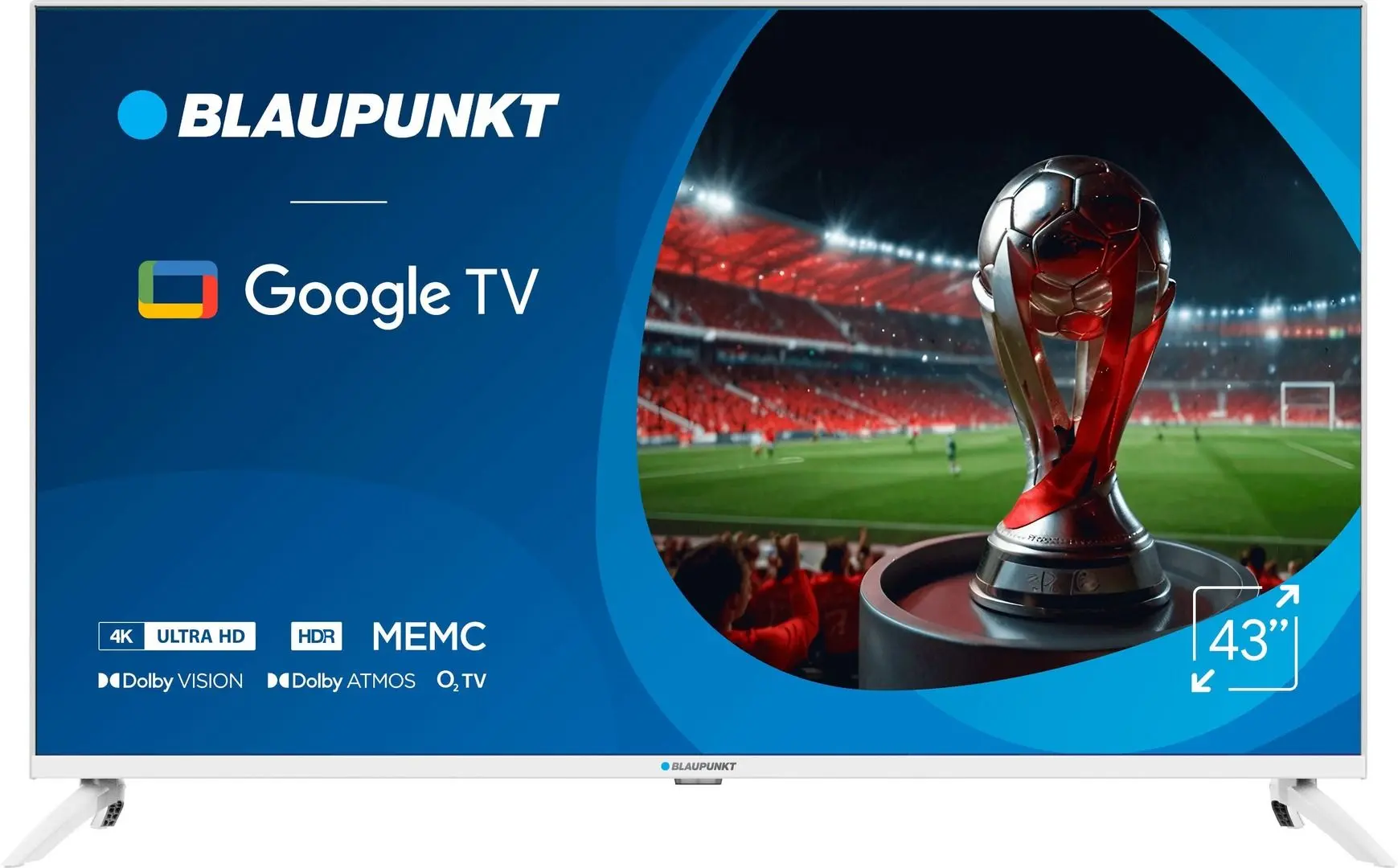Телевизор Blaupunkt 4K UHD Smart 43UBG6010S (White)