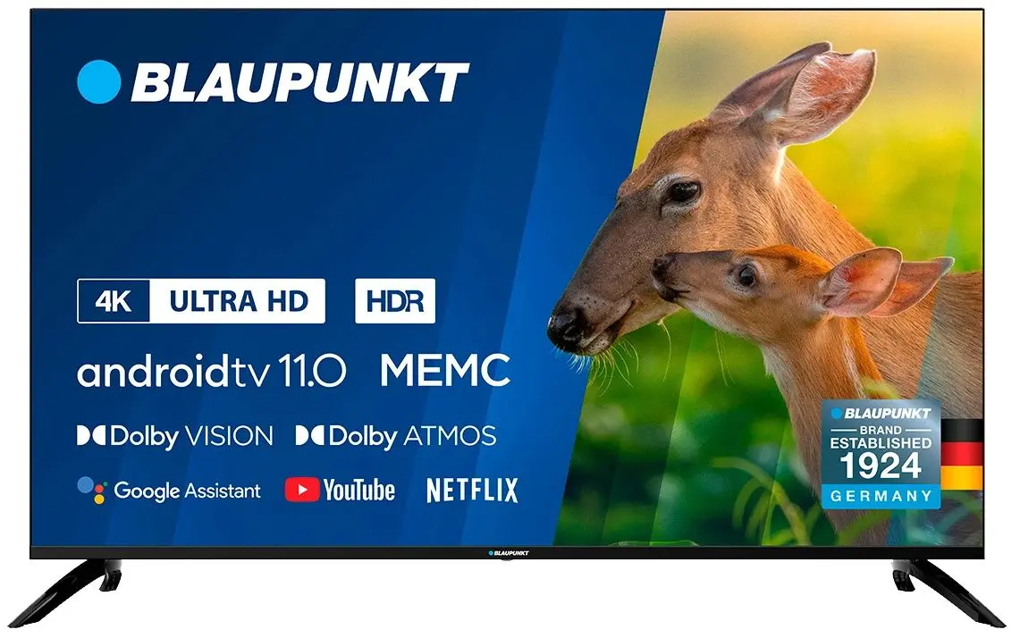 Телевизор Blaupunkt 4K UHD Smart 50UBC6000 (Black)