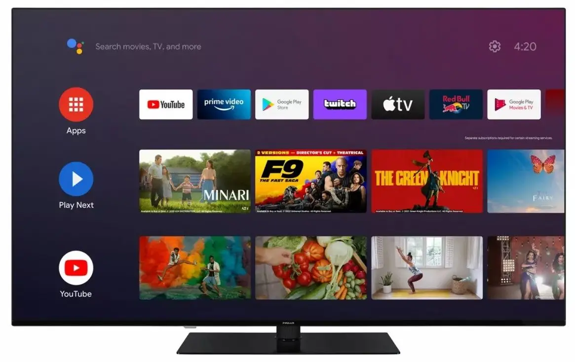Телевизор Finlux 4K UHD Smart 65FUH7161 (Black)