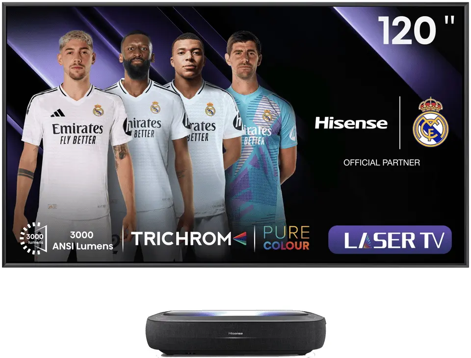 Телевизор Hisense 120L9HA Laser 4K Smart (Black)