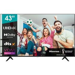 Телевизор Hisense 4K UHD Smart 43A6BG (Black)