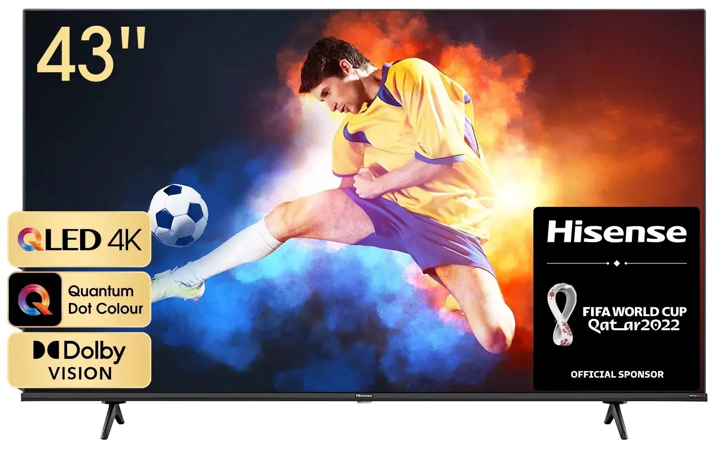 Televizor Hisense 43'' 4K UHD Smart 43E7HQ (Black)