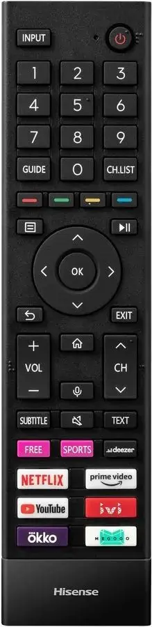 Телевизор Hisense 4K UHD Smart 43E7HQ HSN (Black)