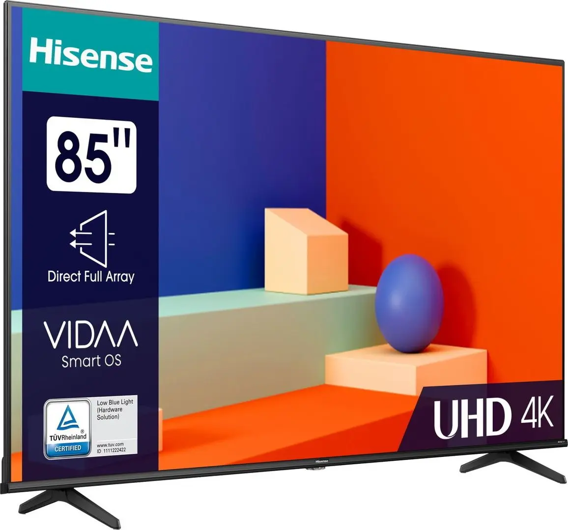 Televizor Hisense 4K UHD Smart 85A6K (Black) - 2