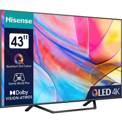 Televizor Hisense 4K UHD Smart QLED 43A7KQ (Black) Thumb
