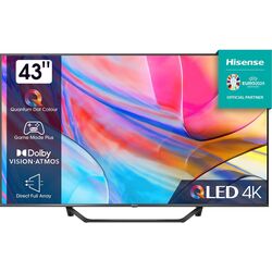 Televizor Hisense 4K UHD Smart QLED 43A7KQ (Black)