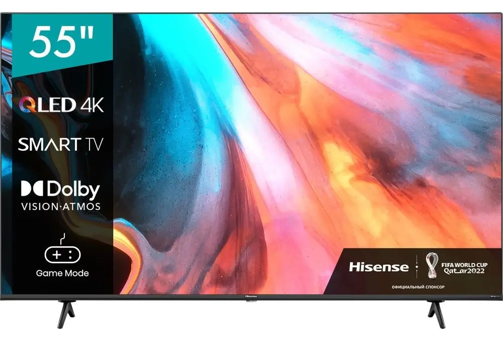 Televizor Hisense 4K UHD Smart 55E7HQ (Gray)