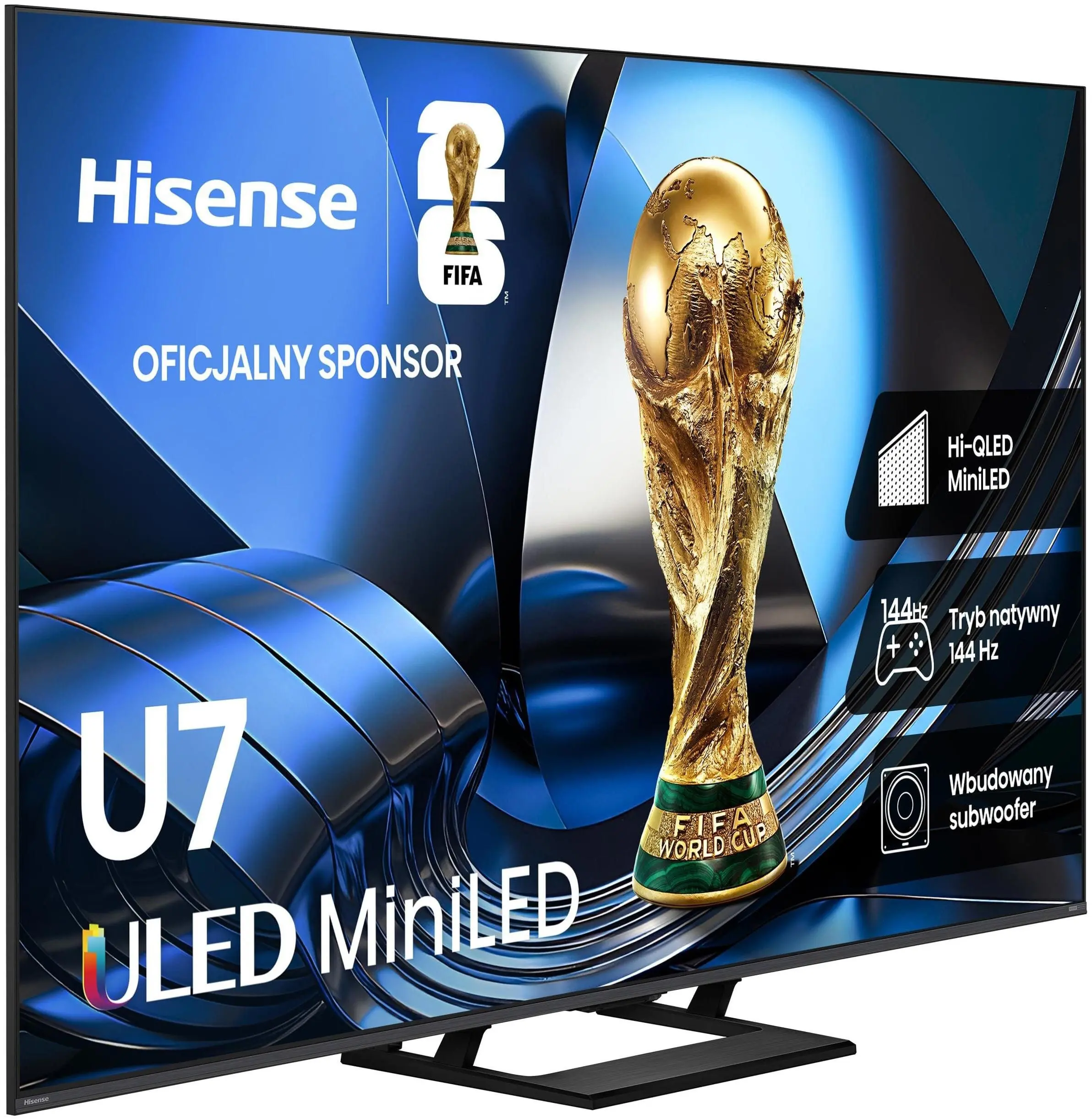 Телевизор Hisense 65U7SE Mini LED 4K Smart (Black) - 2