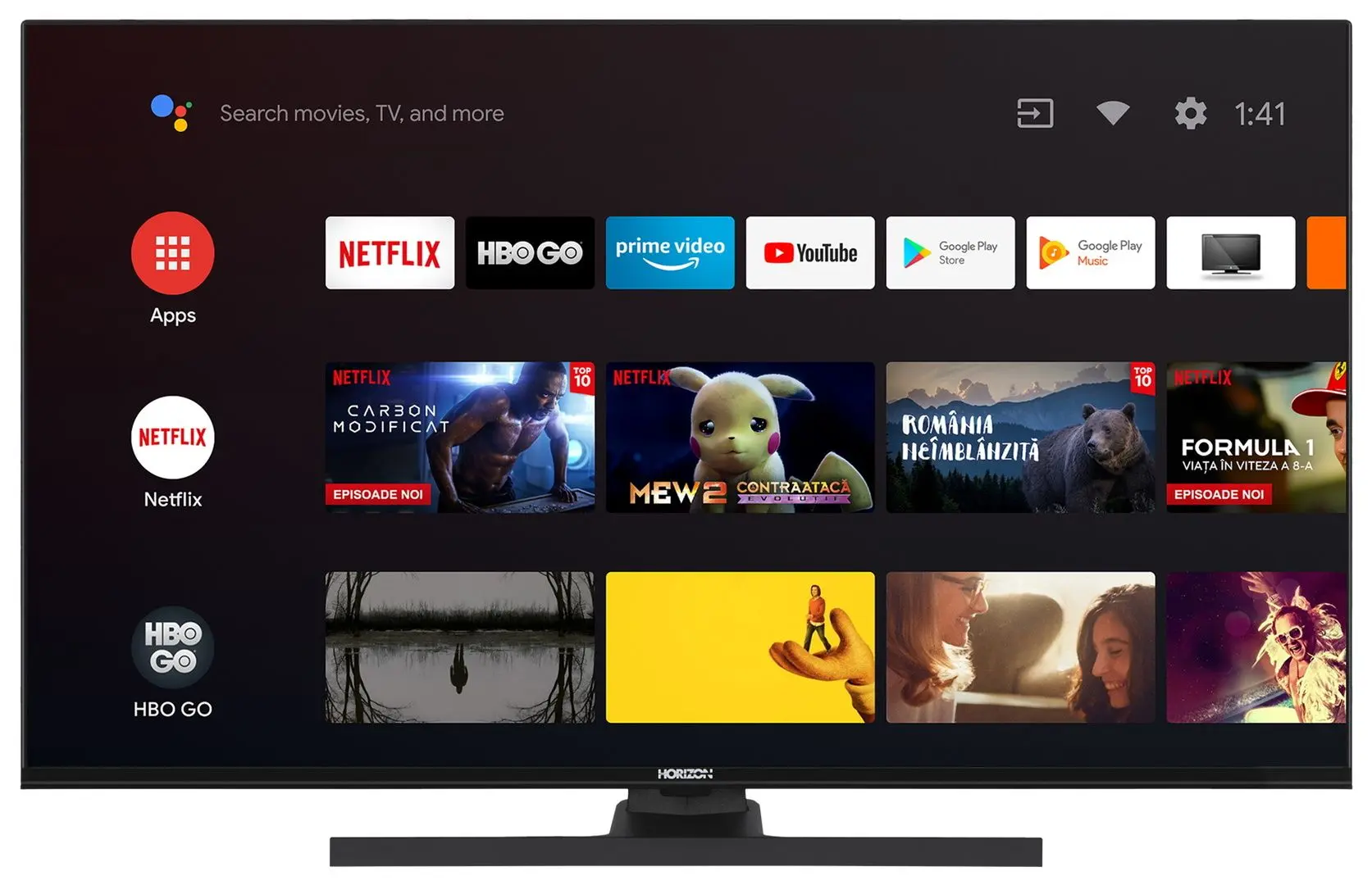 Televizor Horizon 4K UHD 43HQ8590U/B (Black) - 2