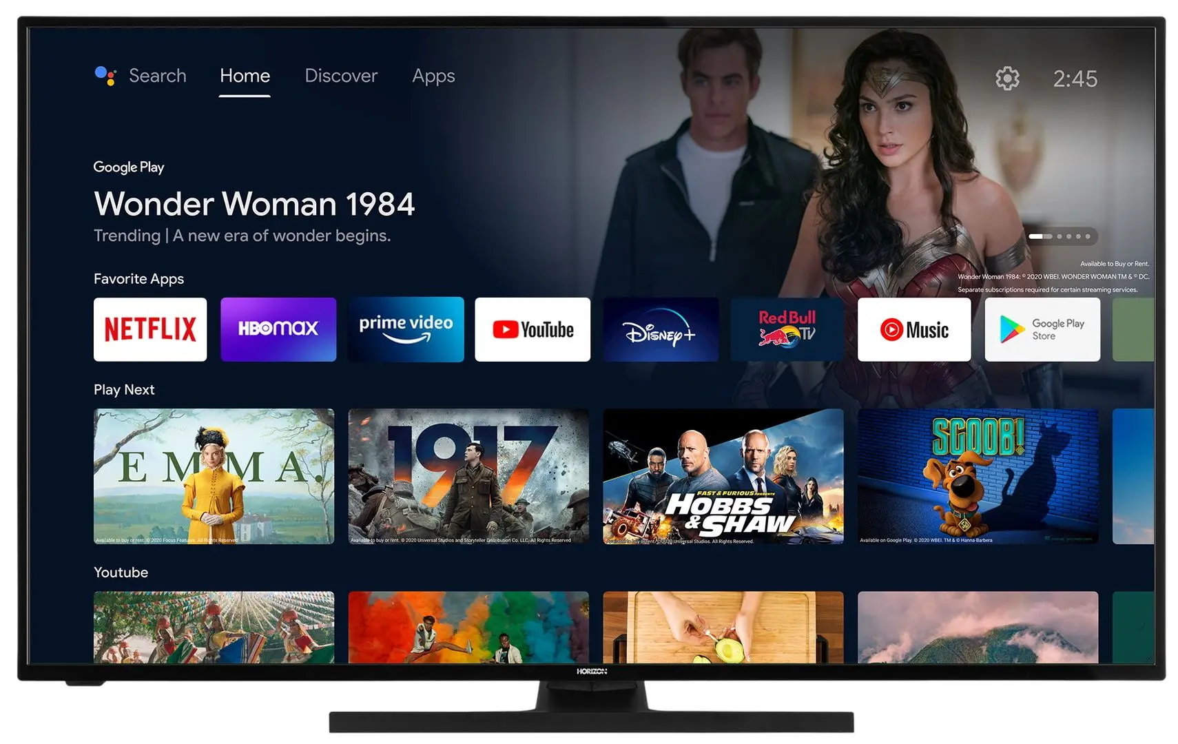 Televizor Horizon 4K UHD 50HL7590U/C (Black) - 2