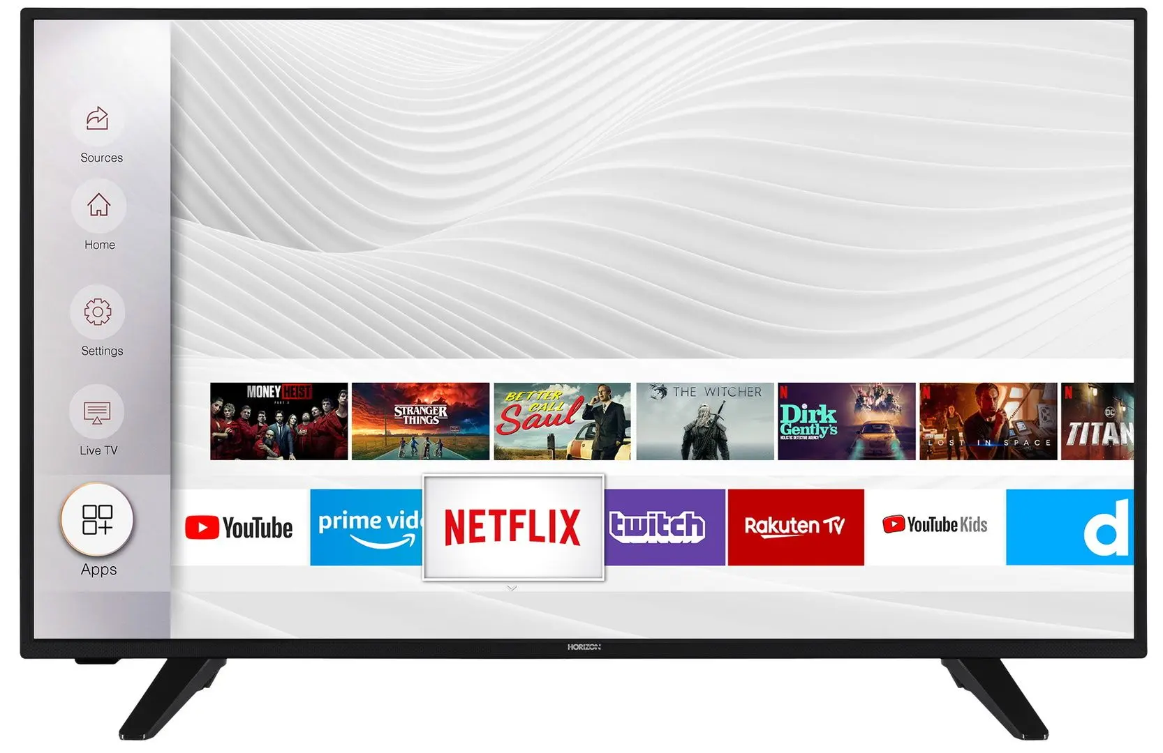 Televizor Horizon 4K UHD Smart 43HL7539U/C (Black) - 2