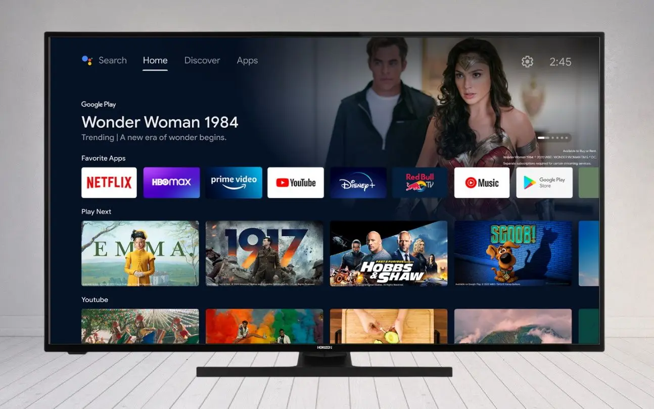 Televizor Horizon 4K UHD Smart 43HL7590U/C (Black)