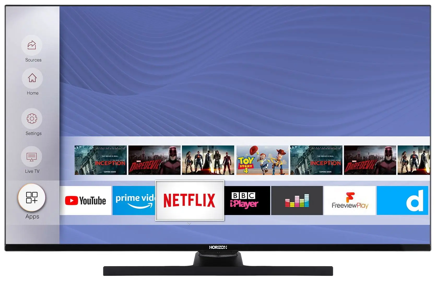 Televizor Horizon 4K UHD Smart 43HL8530U/B (Black)