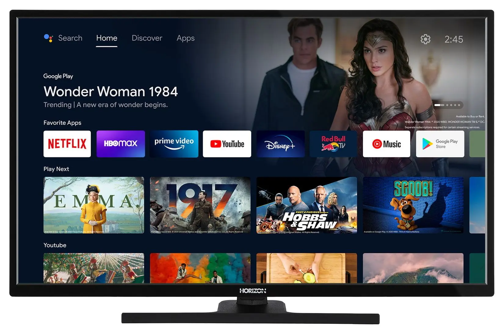 Телевизор Horizon 4K UHD Smart 70HL7590U/C (Black)