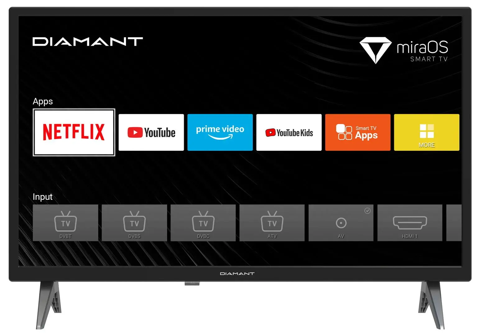 Телевизор Horizon Diamant Smart HD 24HL4330H/C (Dark Silver)