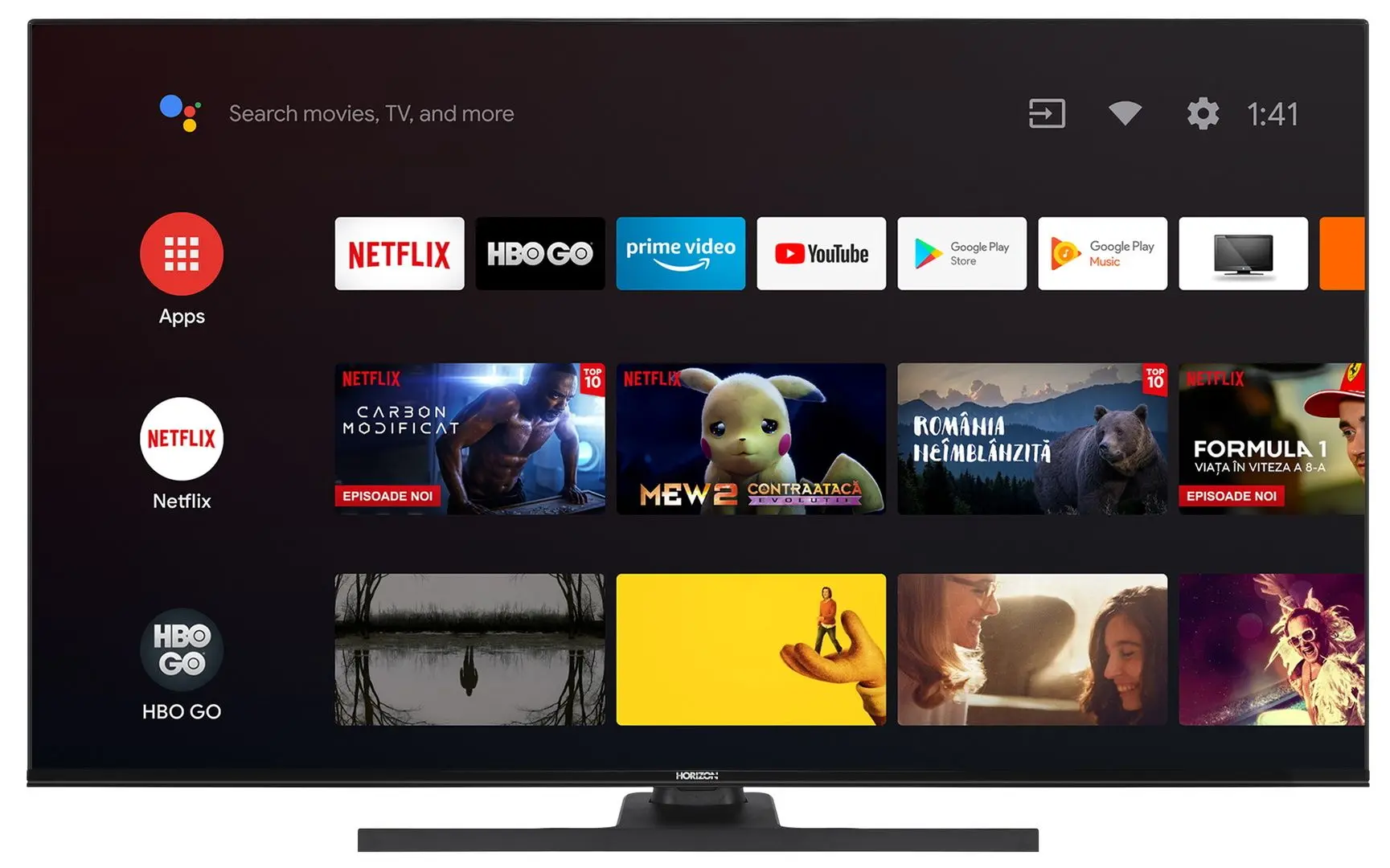 Televizor Horizon Smart 4K UHD 55HQ8590U/B (Black) - 2