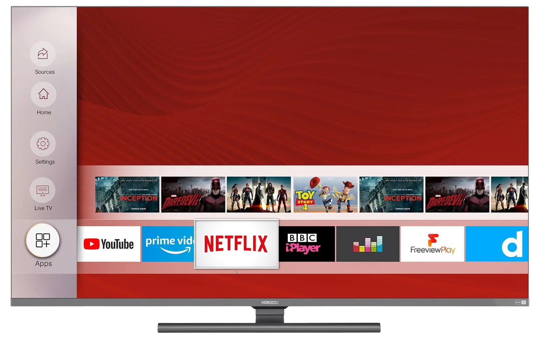 Televizor Horizon Smart 4K UHD 55HQ9730U/B (Black) - 2