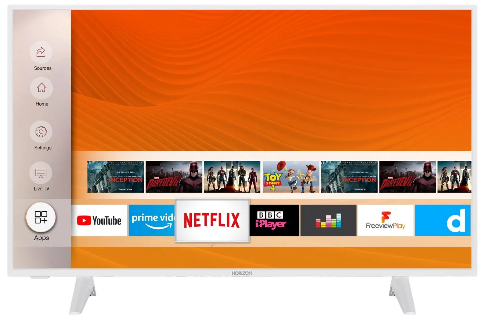 Телевизор Horizon Smart Full HD 43HL6331F/B (White)